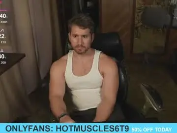 Chaturbate Best live sex cam show of hotmuscles6t9