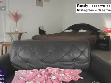 Chaturbate Best live sex cam show of deserve_dessert