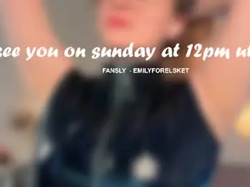 Chaturbate Best live sex cam show of emilyforelsket