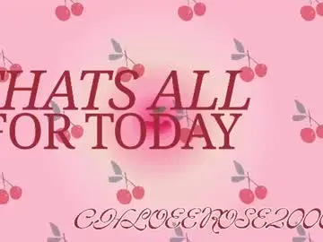 Chaturbate Best Webcam of chloeerose2000