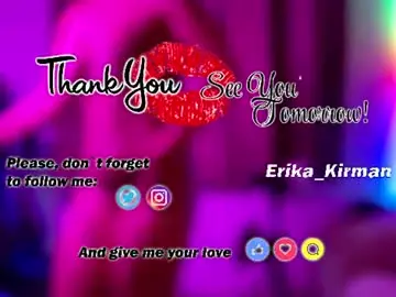 Chaturbate Watch Live Sex Cams of erika_kirman