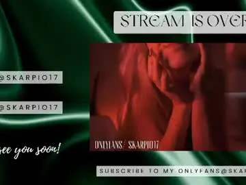 Chaturbate Best live sex cam show of skarpio17