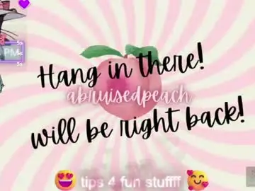 Chaturbate Best live sex cam show of abruisedpeach