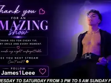 Chaturbate Best live sex cam show of james1lee_