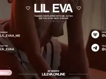 Chaturbate Best live sex cam show of lil_eva