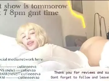 Chaturbate Best Webcam of cutieeeeva