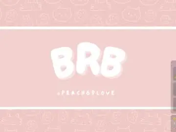 Chaturbate Private Sex Chat of peach69love