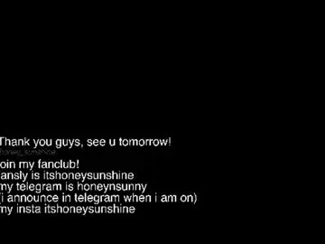 Chaturbate Free Porn Cam of honey_sunshine