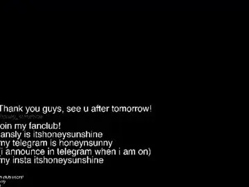 Chaturbate Sex Chat of honey_sunshine