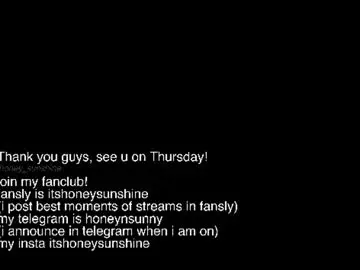 Chaturbate Adult Video Chat of honey_sunshine