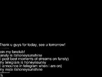 Chaturbate Live Sex Cam of honey_sunshine