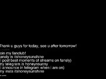 Chaturbate Live Sex of honey_sunshine