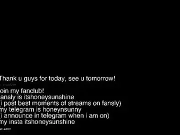 Chaturbate Live Sex Cam of honey_sunshine