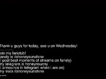 Chaturbate Sex Chat of honey_sunshine