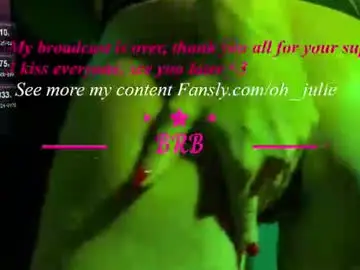 Chaturbate Sex Cam of oh_julie