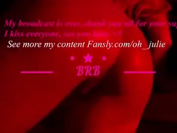 Chaturbate Private Sex Chat of oh_julie