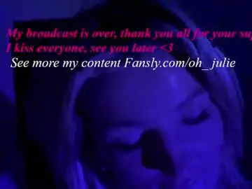 Chaturbate Sex Cam of oh_julie