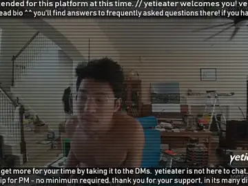 Stripchat Adult Webcam of yetieater